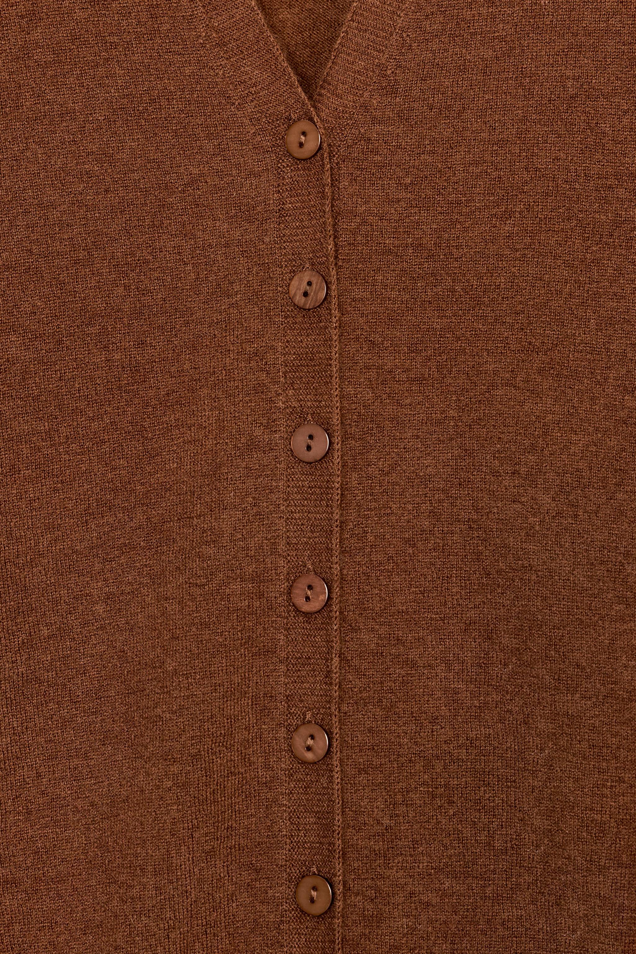 VESTE 100% LAINE EXTRA-DOUCE